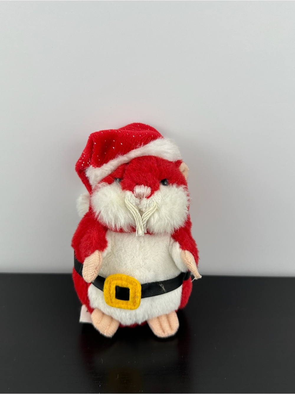 Ganz Webkinz Nick Mazin Hamster Christmas Santa First Edition 5" Plush No Code